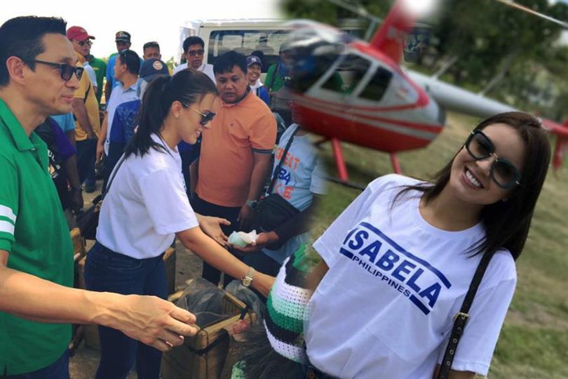 Miss Earth 2016 Katherine Espin visited Tumauini